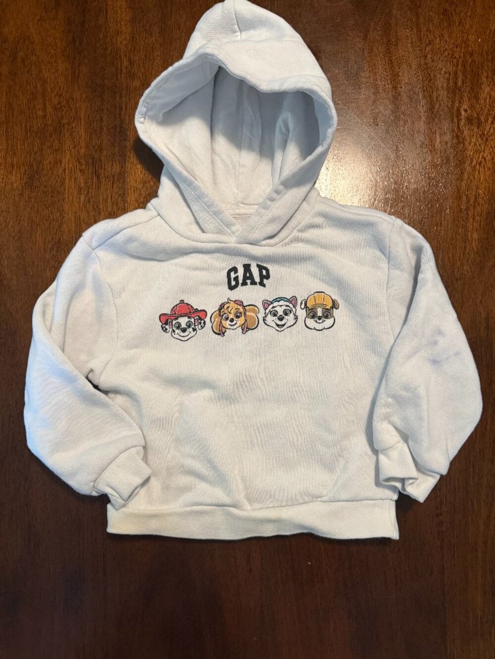 GAP Size 4 Paw Patrol Hoodie